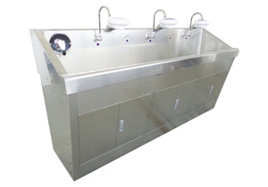 Stainless steel electric automatic hand-washing pool